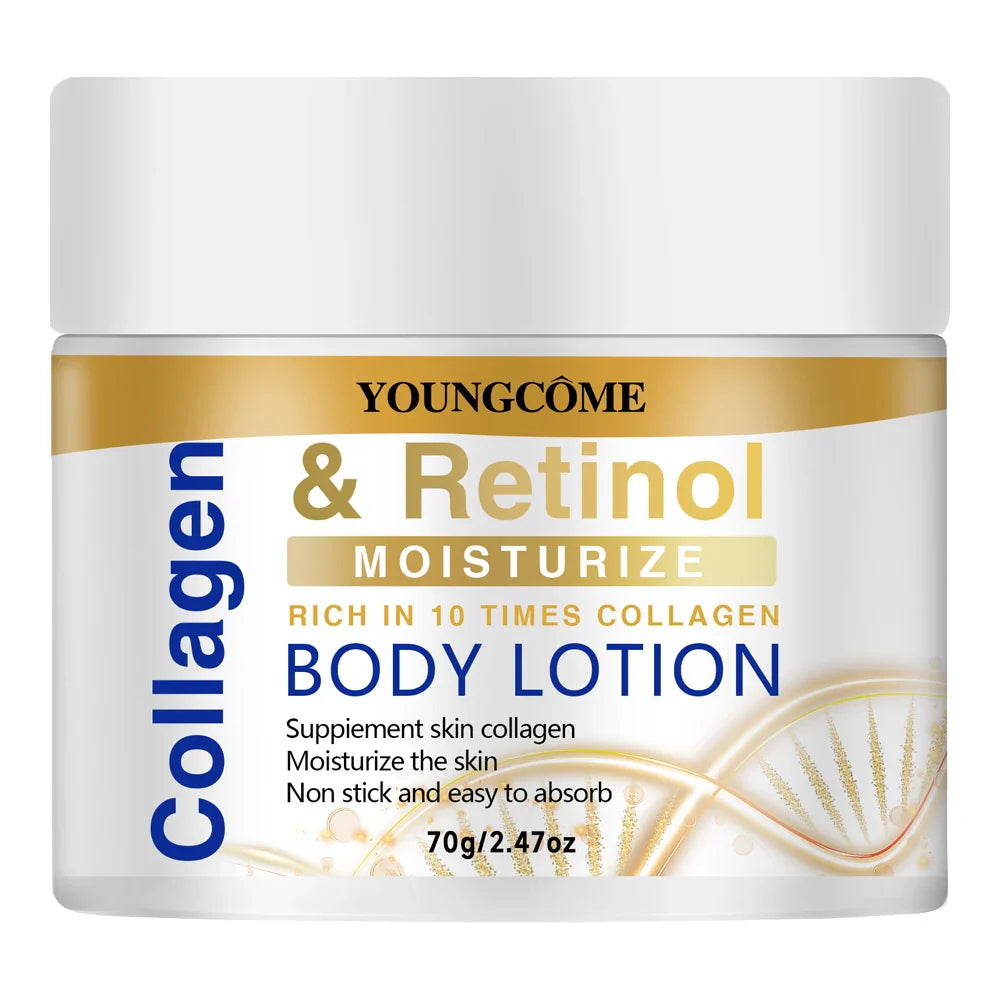 YOUNGCOME Collagen Retinol Face & Body Cream – Non-Greasy