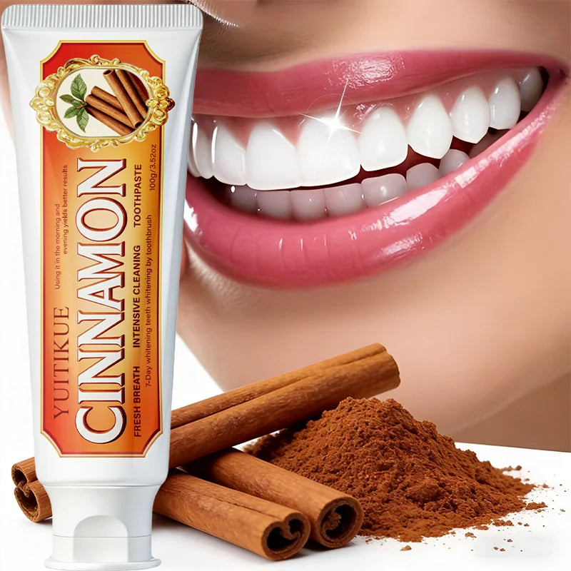 Cinnamon Toothpaste – Gum Protection & Fresh Breath | 100g Natural Toothpaste Peaceful Pleasures Health and Wellness Default Title