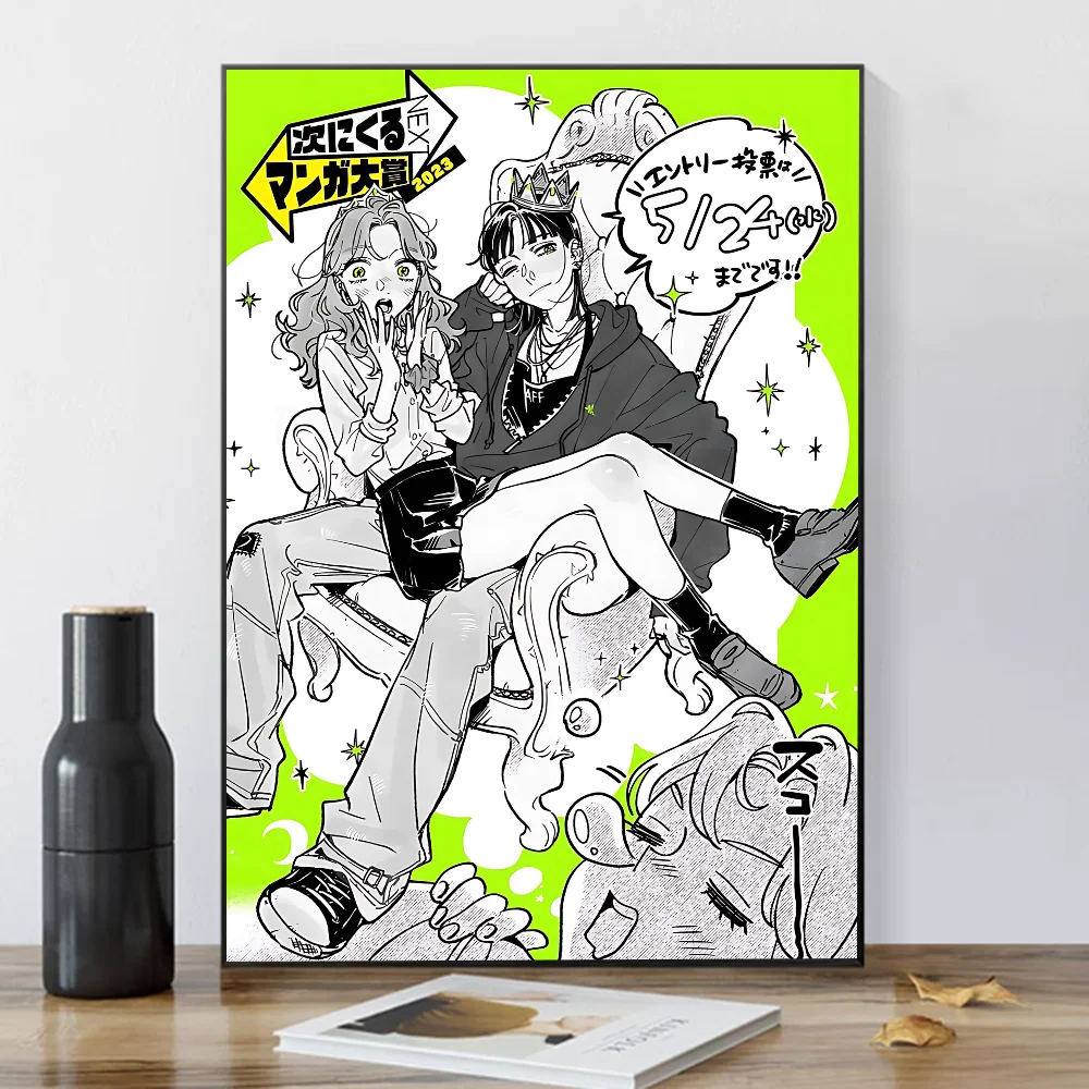 The Guy She Was Interested In Anime Canvas Poster | HD Wall Art