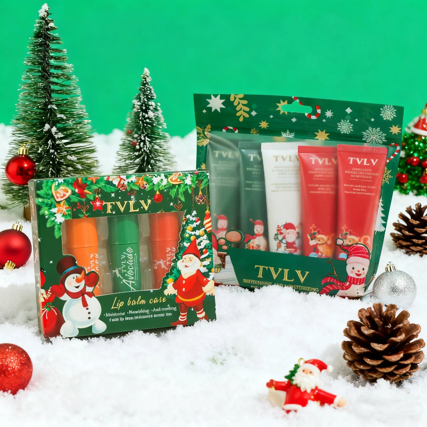 Christmas Moisturizing Skincare Set for Dry Skin Peaceful Pleasures Health and Wellness