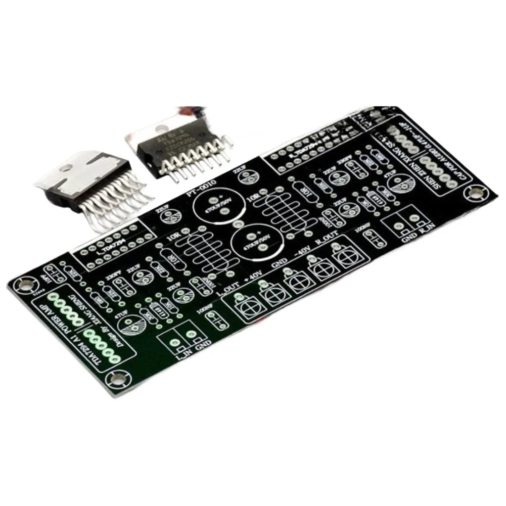 TDA7294-Based Audio Power Board DIY Construction Supporting Broad