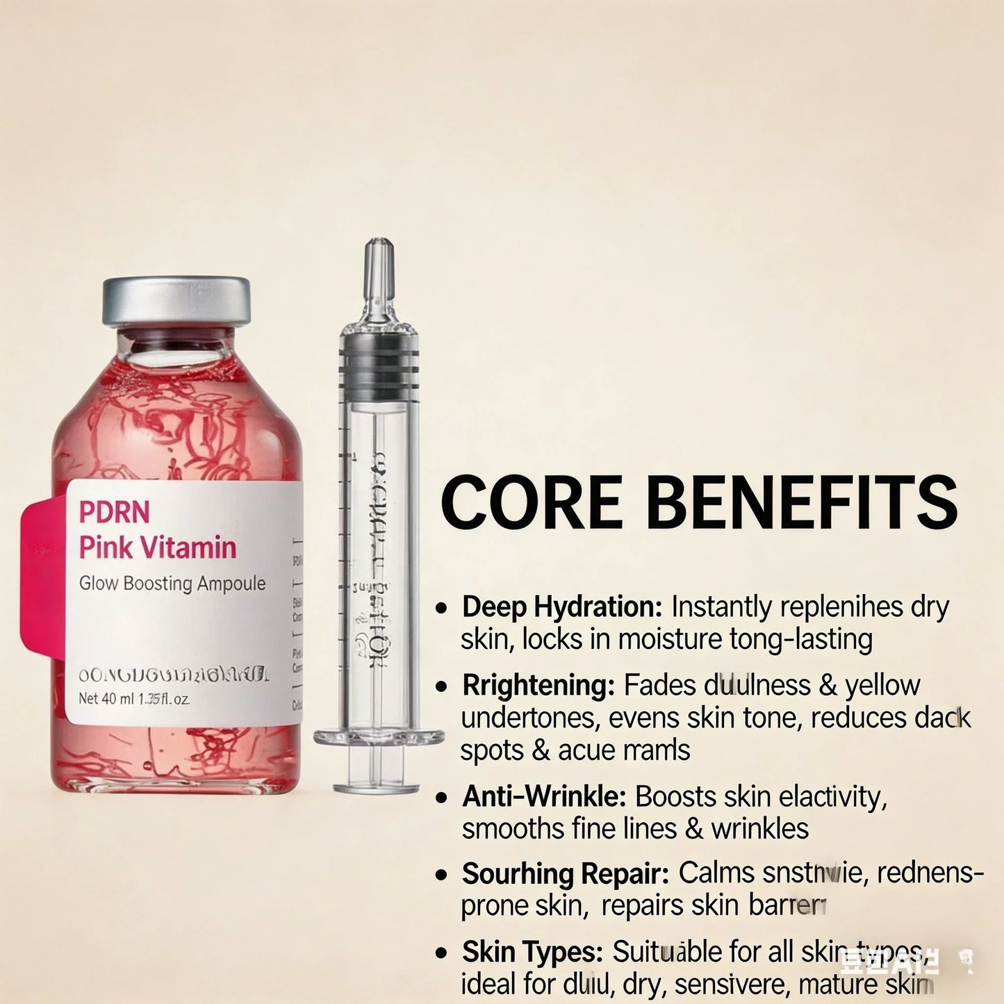 Deep Collagen Essence Ampoule – Peptide, PDRN & Brightening