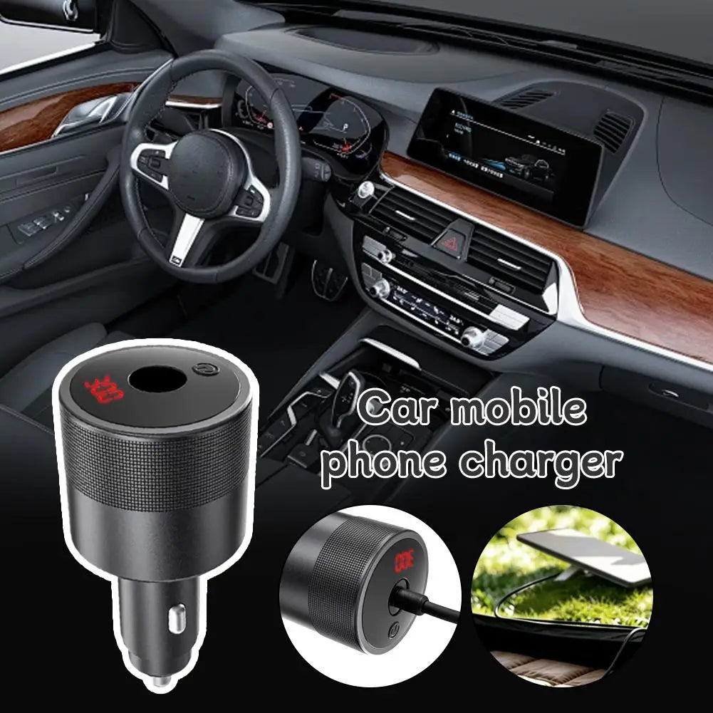 100W Car Charger for Starlink Mini – Dual-Port Fast Charging