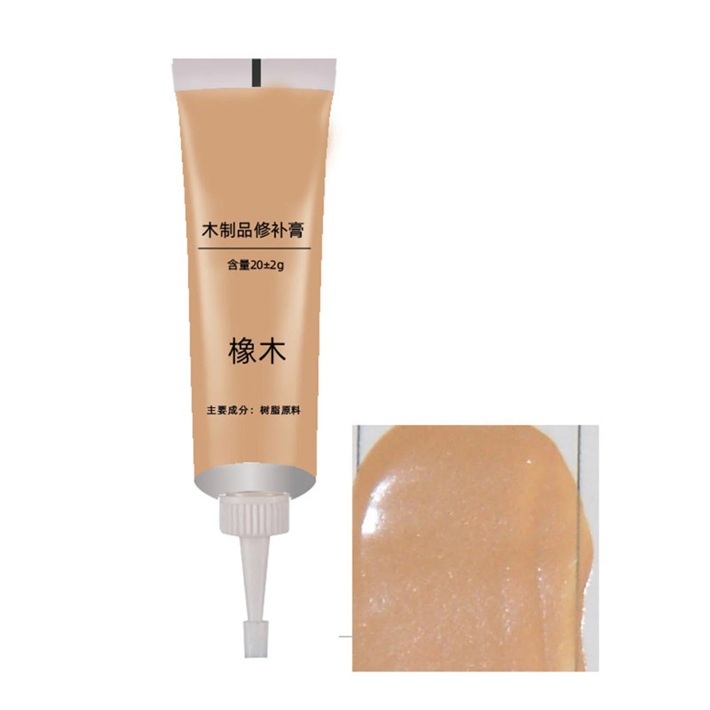 Furniture Wood Filler Floor Scratch Paint Repair Oak/Veneer/Walnut Color Water-Based Putty Discoloration Cracks Gouges Peaceful Pleasures Health and Wellness style 10