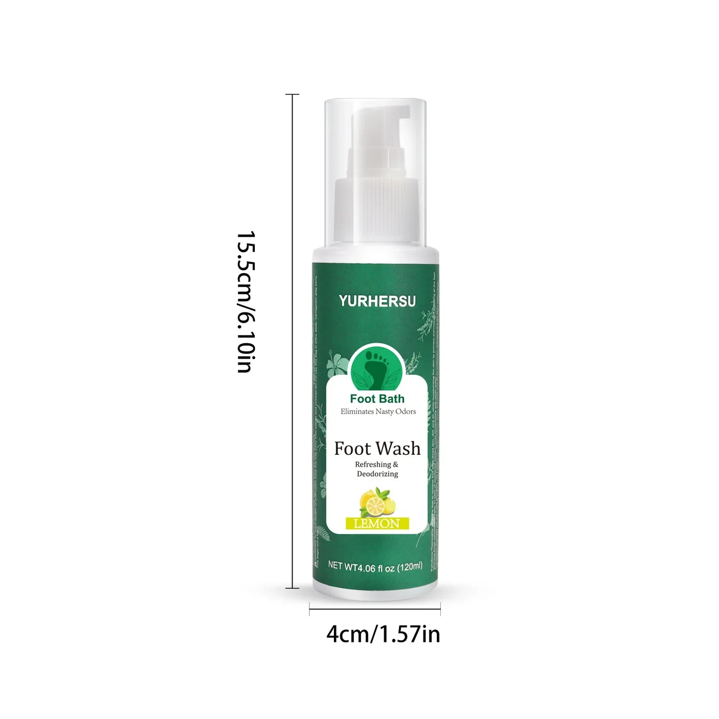 YURHERSU Foot Care Shower Gel – Moisturizing & Smoothing