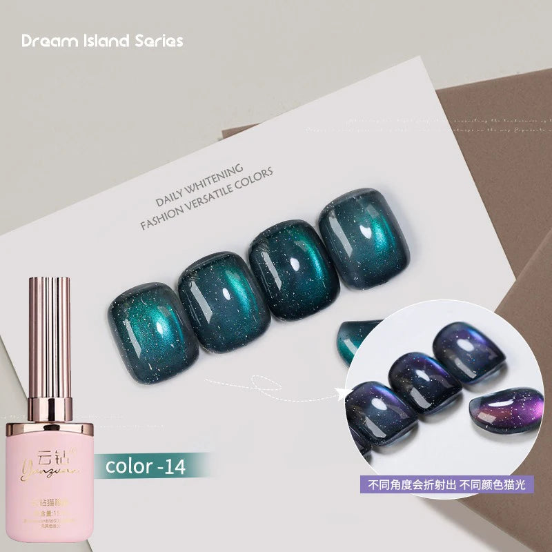 36-Color Magnetic Cat Eye Gel Polish Set | UV/LED Nail Kit