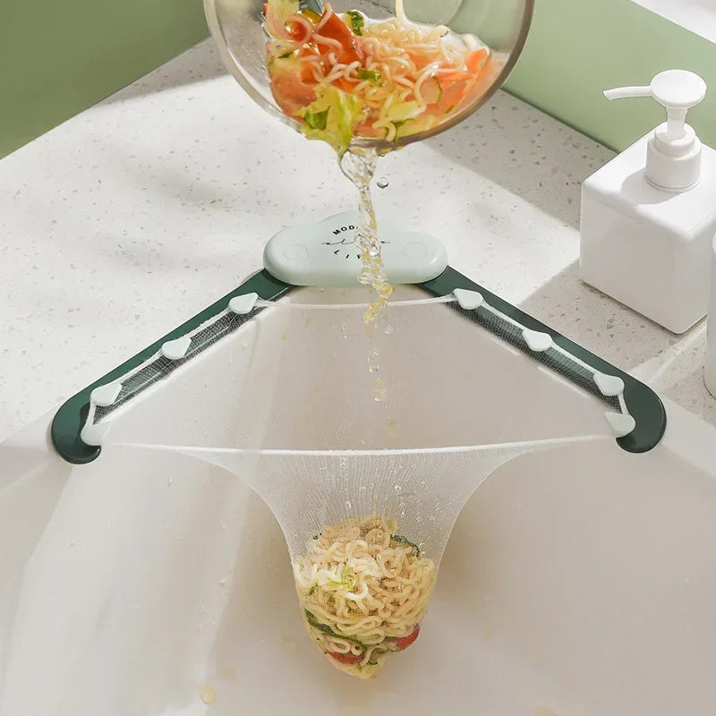Sink Drain Rack Kitchen Sink Garbage Filter Screen Dishwashing Sink Disposable Filter Bag Leak Proof Bag Kitchen Sink Strainer Peaceful Pleasures Health and Wellness