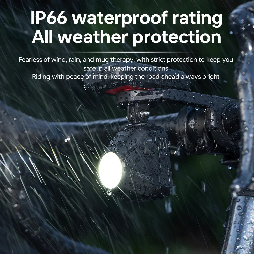 X-TIGER 1600 Lumen Bike Light – Wireless Remote & IP66