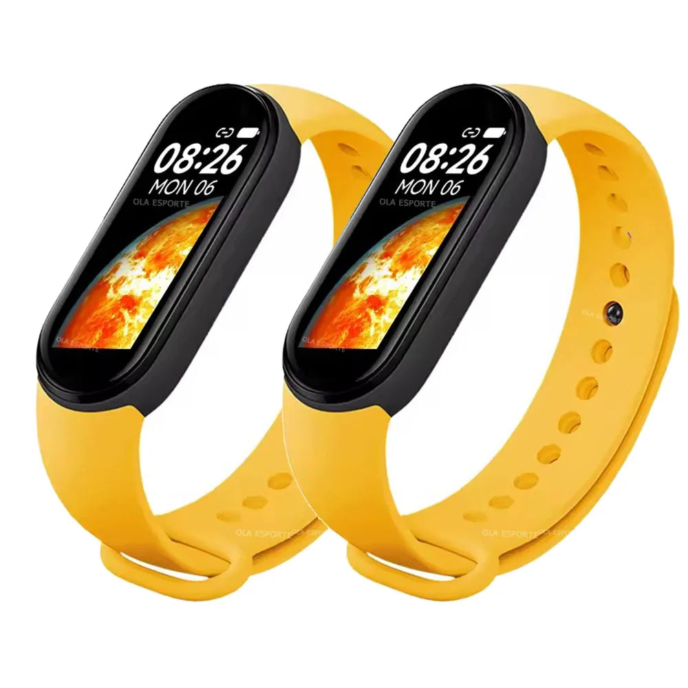 M7 Smartwatch Fitness Tracker – Heart Rate & Sleep Monitor
