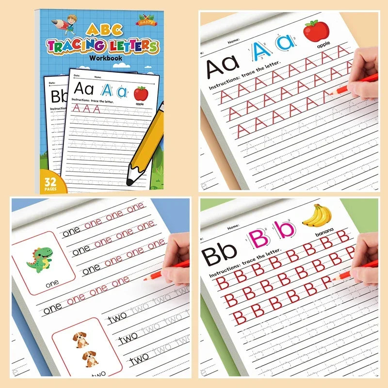 26 Alphabet Practicing Uppercase Lowercase Letters English Coloring