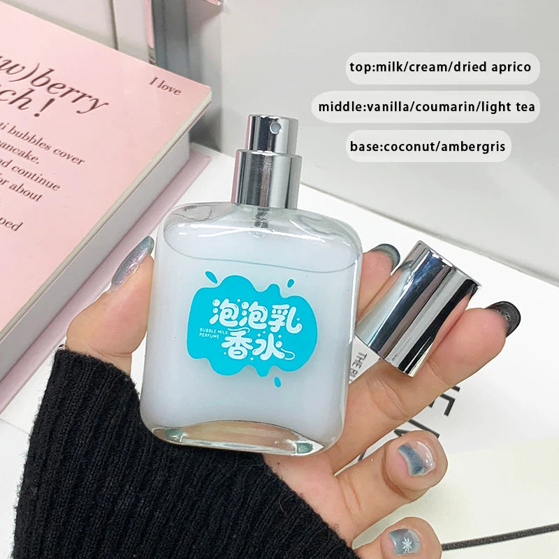 Gudu Milk Scented Perfume Popular White Rabbit Candy Sugary Lactonic Perfume Spray Long-lasting Caramel Coconut Eau De Toilette Peaceful Pleasures Health and Wellness