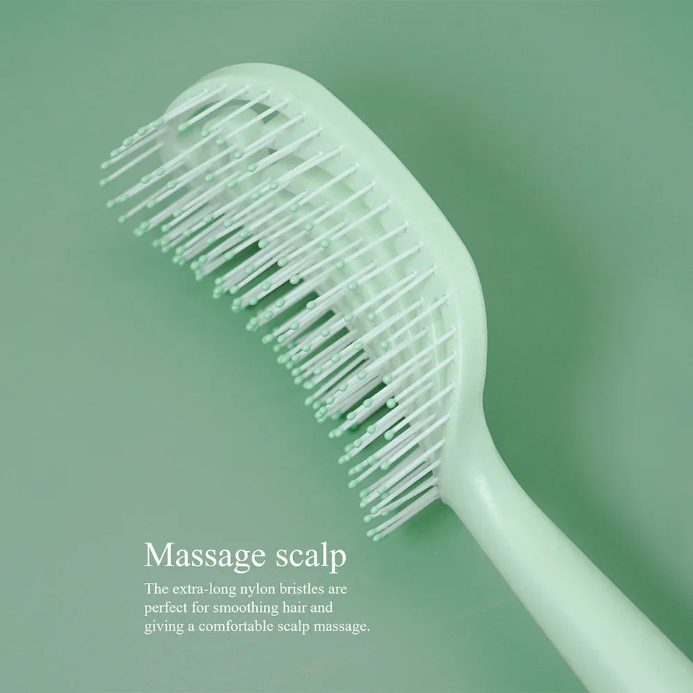 Hollow Out Anti-Static Detangling Hair Brush – Wet & Dry Detangling Hair Brush Peaceful Pleasures Health and Wellness
