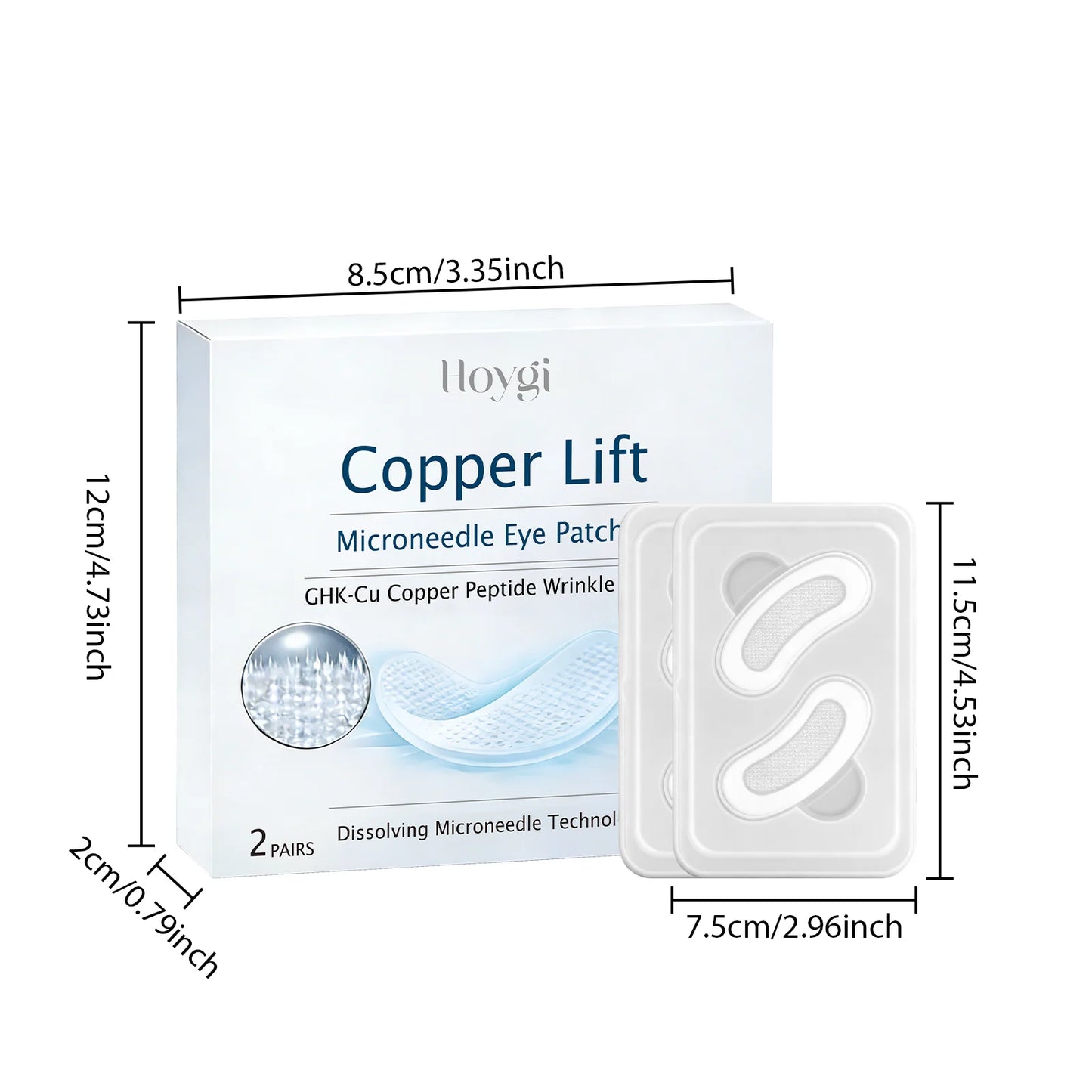 Microneedle Eye Patches – Dark Circles, Puffiness & Anti-Aging