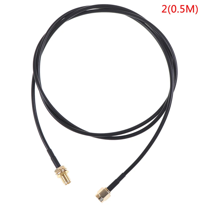 0.3-5M SMA Male to Female Cable RG174 RF Contor Adapter WIFI Antenna Cable Peaceful Pleasures Health and Wellness 20.5M