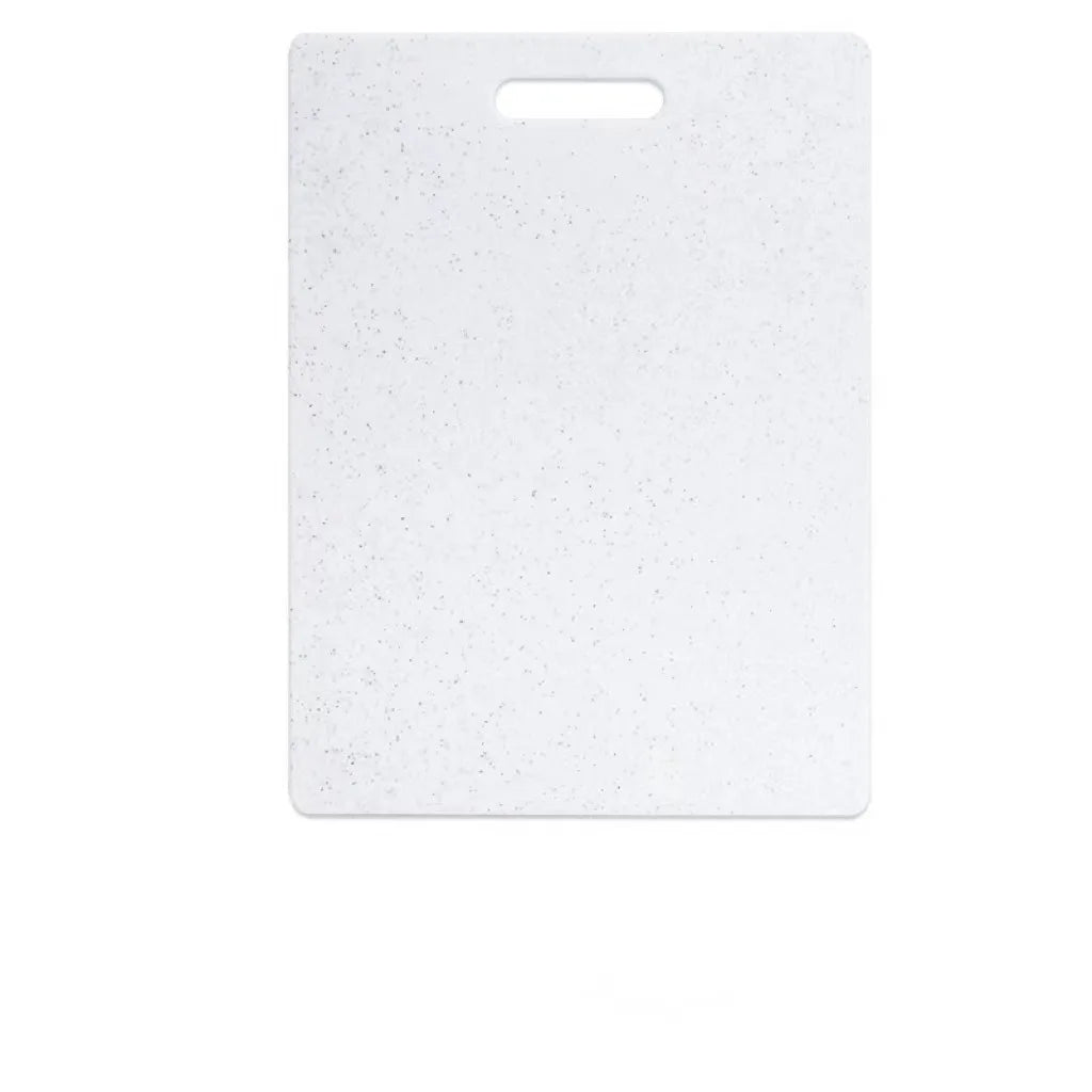 Marble Texture PP Cutting Board Antibacterial Double-sided Vegetable Cutting Board Anti-mildew Non-Slip Meat Chopping Board Peaceful Pleasures Health and Wellness White 36.2x27.6cm