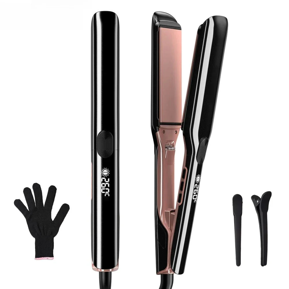 URGGU Plasma Hair Straightener 260°C Ceramic Flat Iron