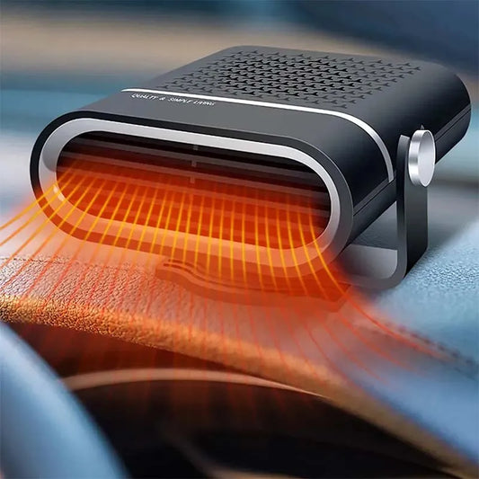 Car Heater Multi Angle Rotation Car Heater Portable Windshield Defogger Defroster Car Vehicle Heater Heating Fan Peaceful Pleasures Health and Wellness