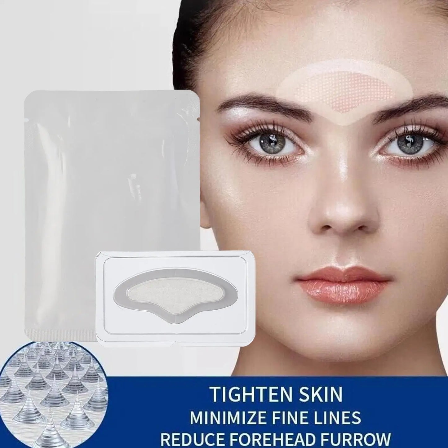 Hyaluronic Acid Microneedle Forehead Patches – Firming & Hydrating