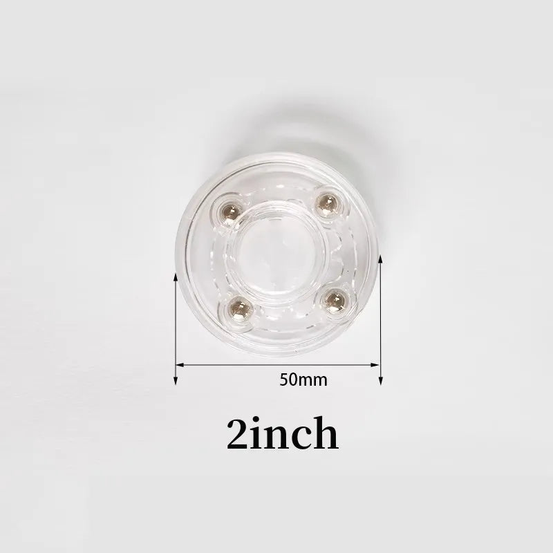 Acrylic 360° Rotating Display Stand | Clear Lazy Susan Turntable