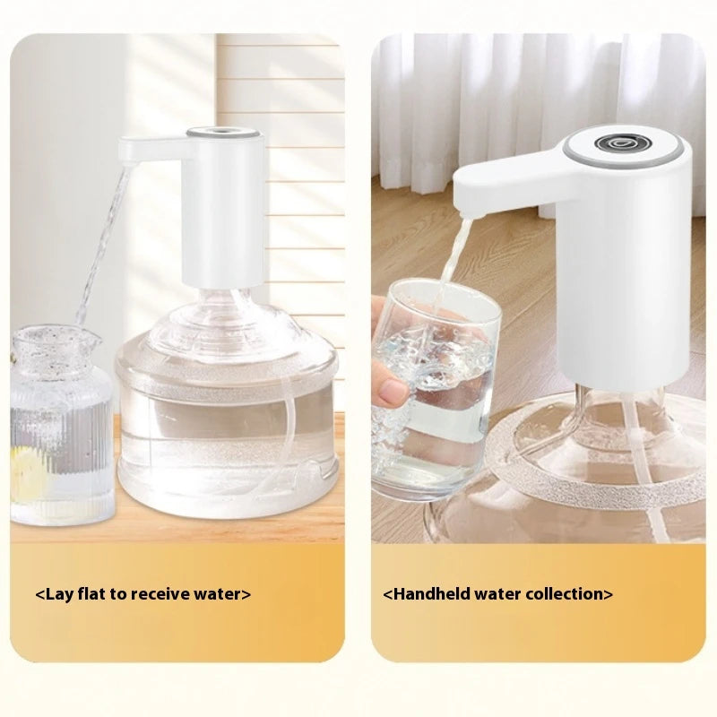 Hot Sale 1200mah Food grade Water dispenser pump Portable USB Rechargeable Water Dispenser Desktop Mini Electric Water Dispenser Peaceful Pleasures Health and Wellness