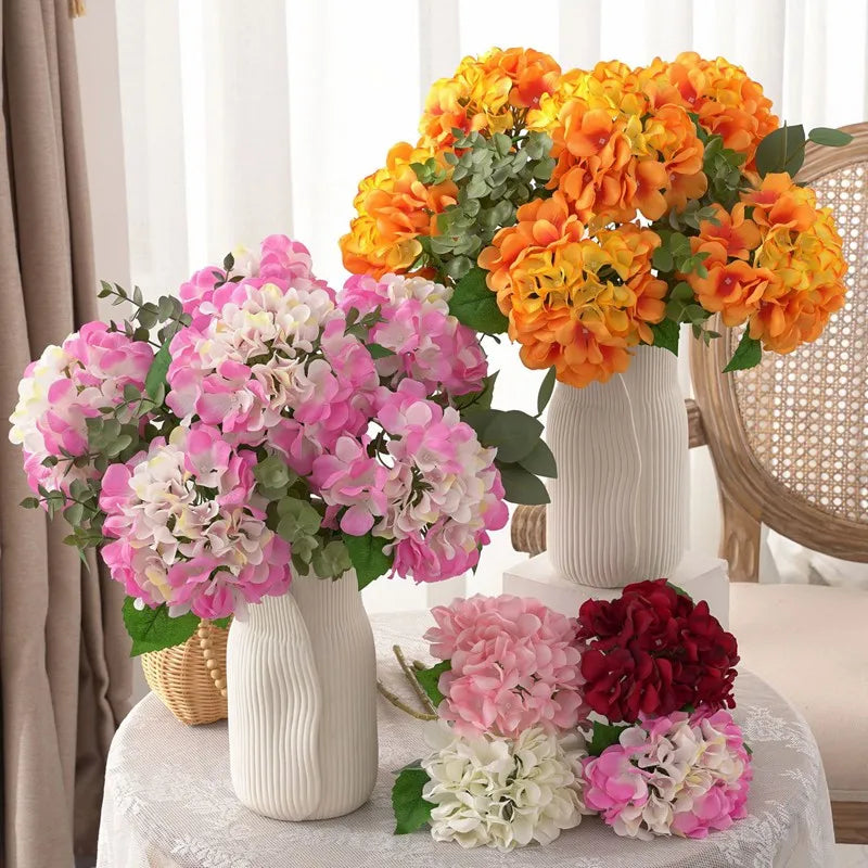 Silk Hydrangea Artificial Bouquet | Wedding & Home Decor