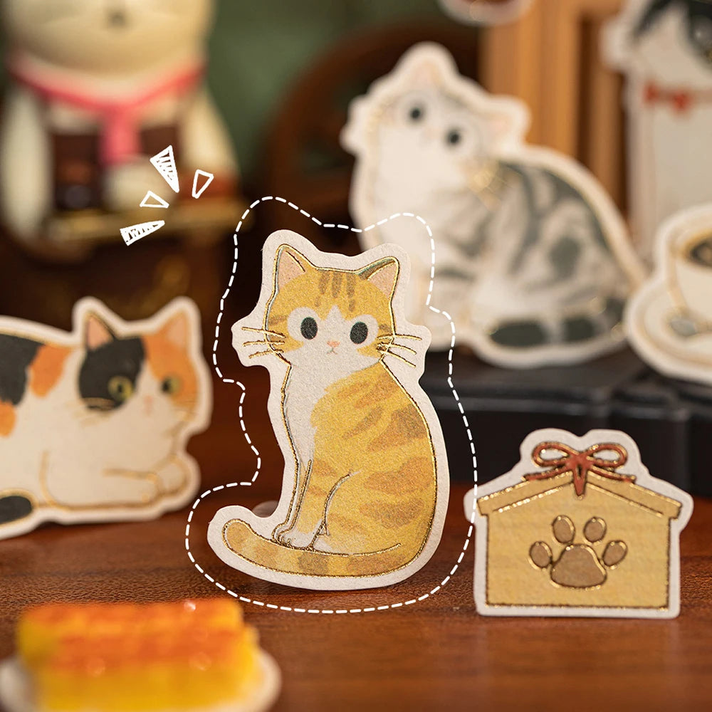 Cute Cat Pattern Handmade Account Photo Frame DIY Decoration Collage