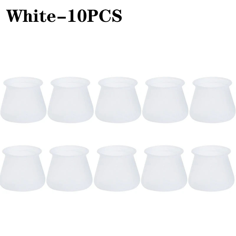 Silicone Chair Leg Caps | Anti-Slip Floor Protector Pads