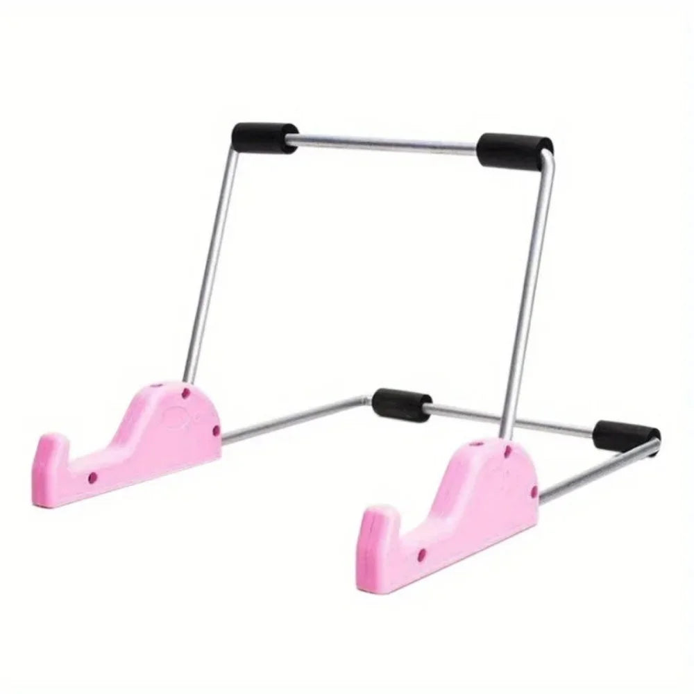 Foldable Aluminum Tablet Stand | Adjustable iPad & Laptop Holder