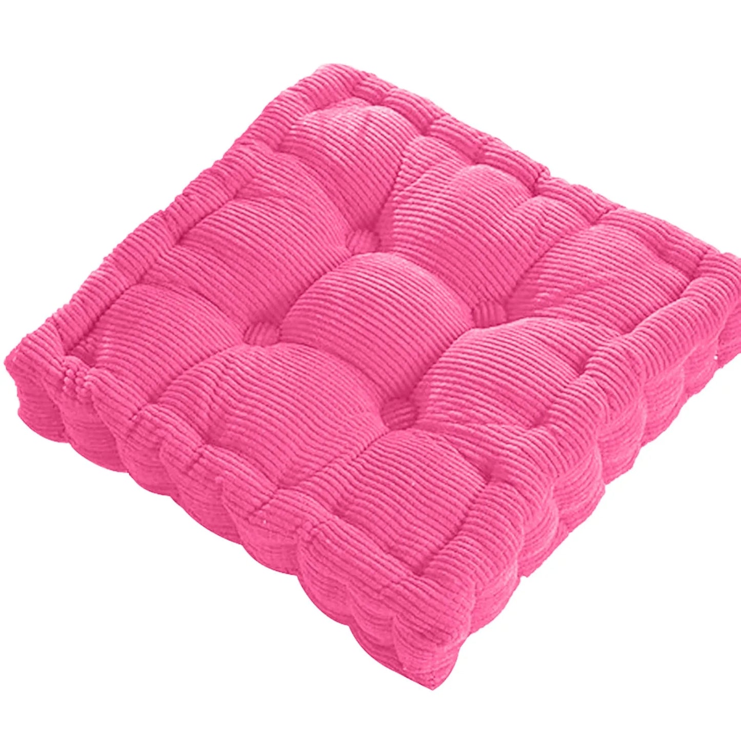 Square Tatami Floor Cushion – Thick Cotton Seat Pad Home & Office
