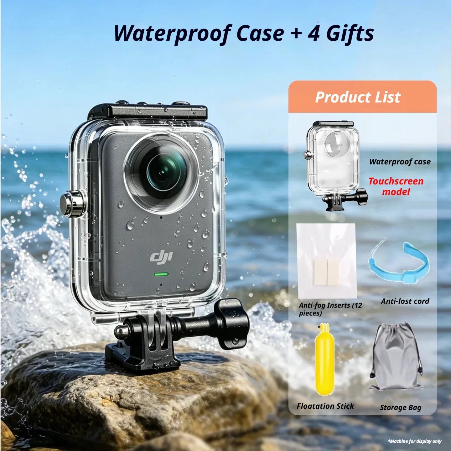 DJI Osmo 360 Waterproof Diving Case – 6M Underwater Protection