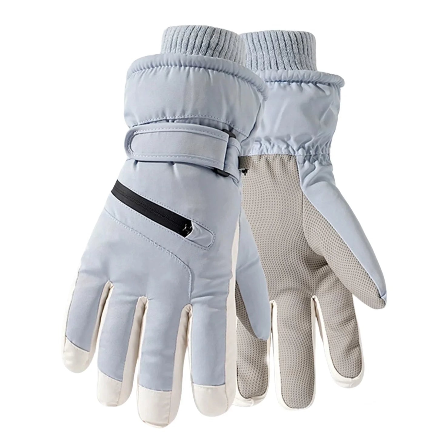 Unisex Thermal Ski Gloves | Fleece-Lined Touchscreen Winter Gloves