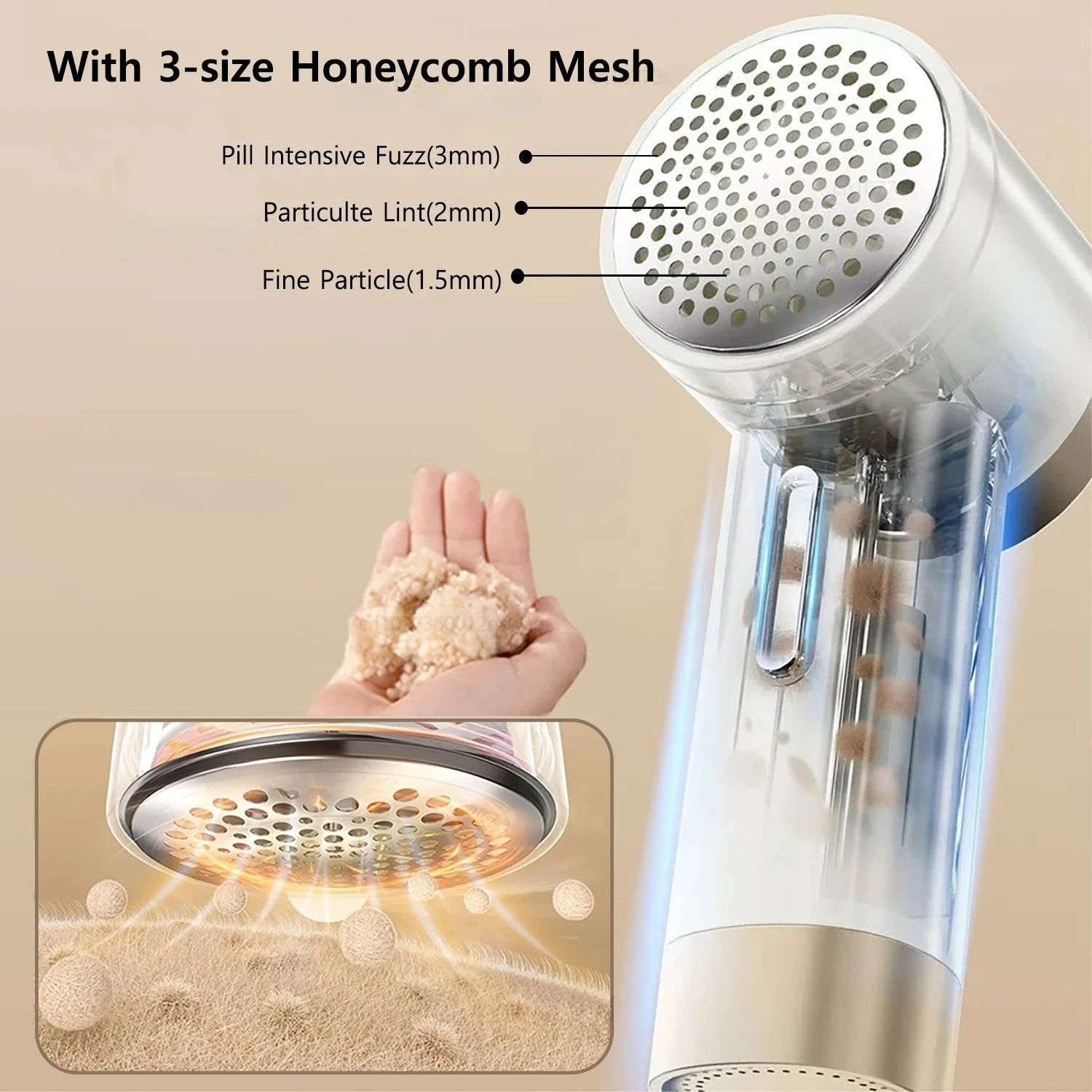 USB Rechargeable Lint Remover For Clothes Professional Fabric Shaver Hair Ball Trimmer Fuzz Remover Peaceful Pleasures Health and Wellness