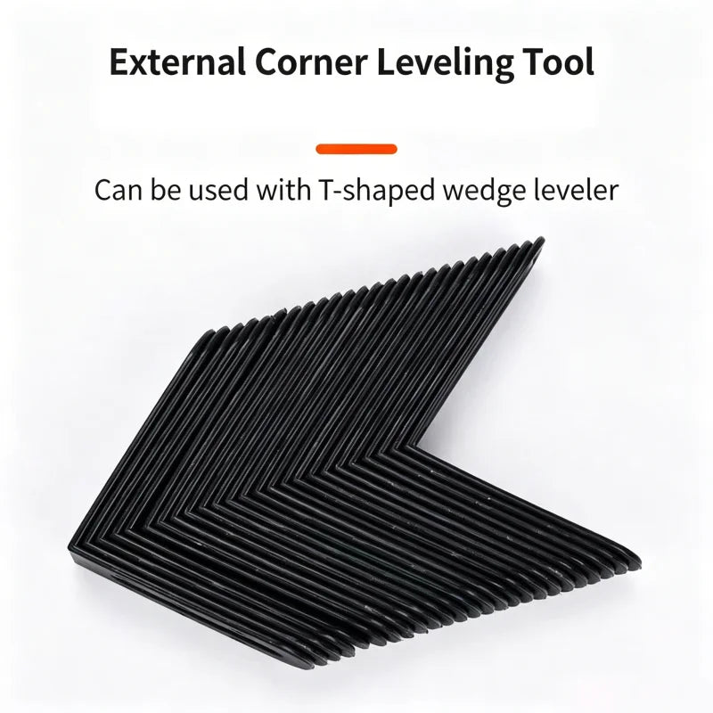 25-Pack Tile Leveling Clips – Floor & Wall Spacer System