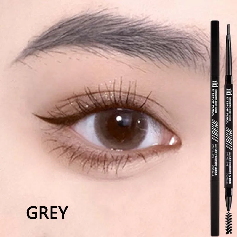 Double Head Waterproof Eyebrow Pencil | Natural Long-Lasting Tint