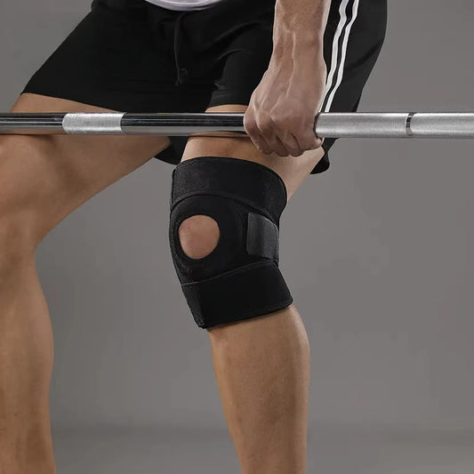 1 piece of sports and fitness knee pad, knee cap with adjustable knee support Peaceful Pleasures Health and Wellness