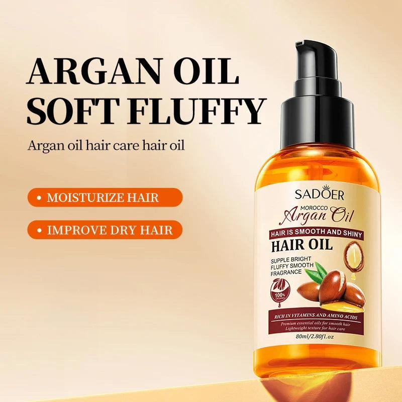 Moroccan Argan Oil Hair Conditioner 80ml – Silky & Frizz-Free