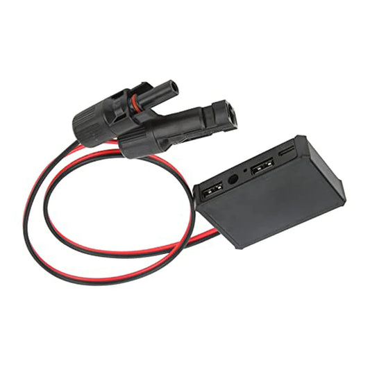 Solar Panel Voltage Stabilizer Adapter | USB & Type-C Solar Charging Adapter Oasis Select A