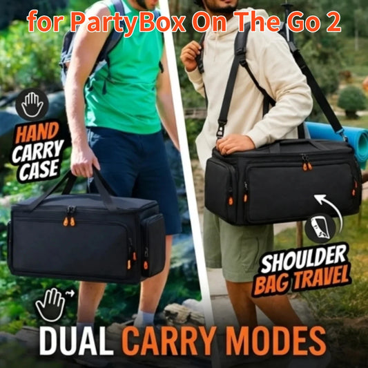 Portable Speaker Carry Tote Bag with Shoulder Strap Protective Case for PartyBox On The Go 2 Speaker Accessories Peaceful Pleasures Health and Wellness