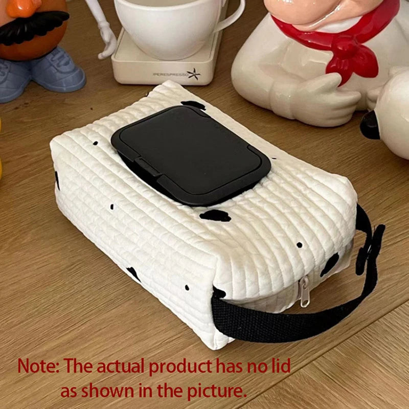 Baby Wet Wipes Case | Hanging Cloth Tissue Pouch & Dispenser