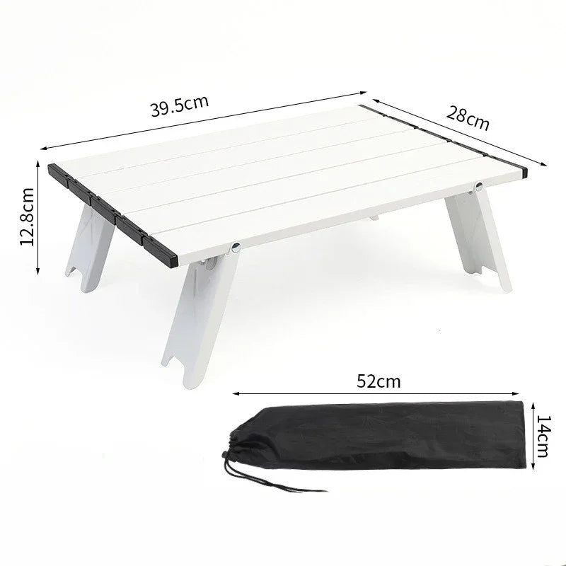 Mini Aluminum Alloy Folding Table | Portable Camping Table