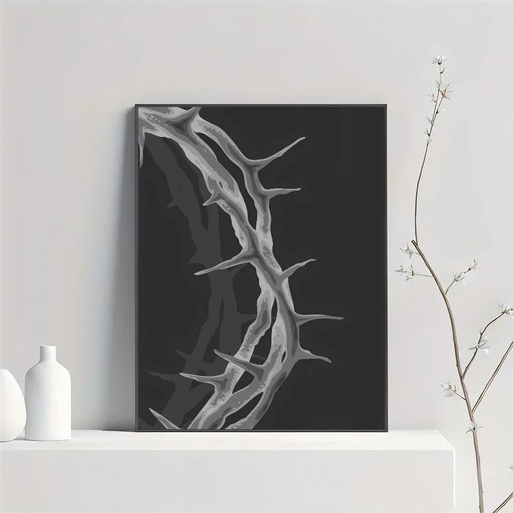 1pc frameless Son of God Jesus Cross Holy Light Wall Art, HD Canvas Print Poster, Suitable for Home, Living Room, Room Decoratio Peaceful Pleasures Health and Wellness z10 40x60cm Unframed