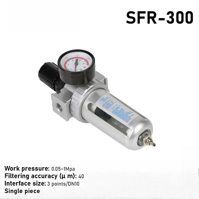 Air Compressor Filter Regulator SFC SFR 200 300 400 Auto Drain