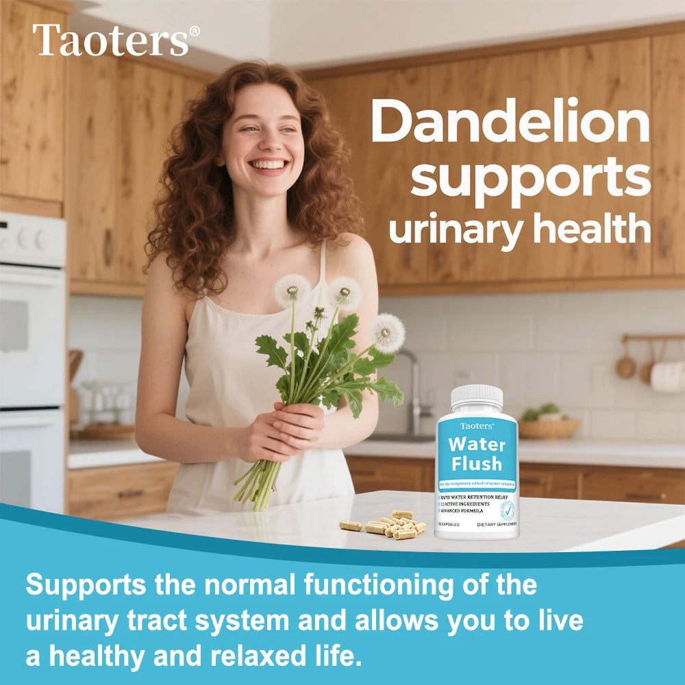 Dandelion Extract Capsules – Diuretic & Edema Support, 120ct