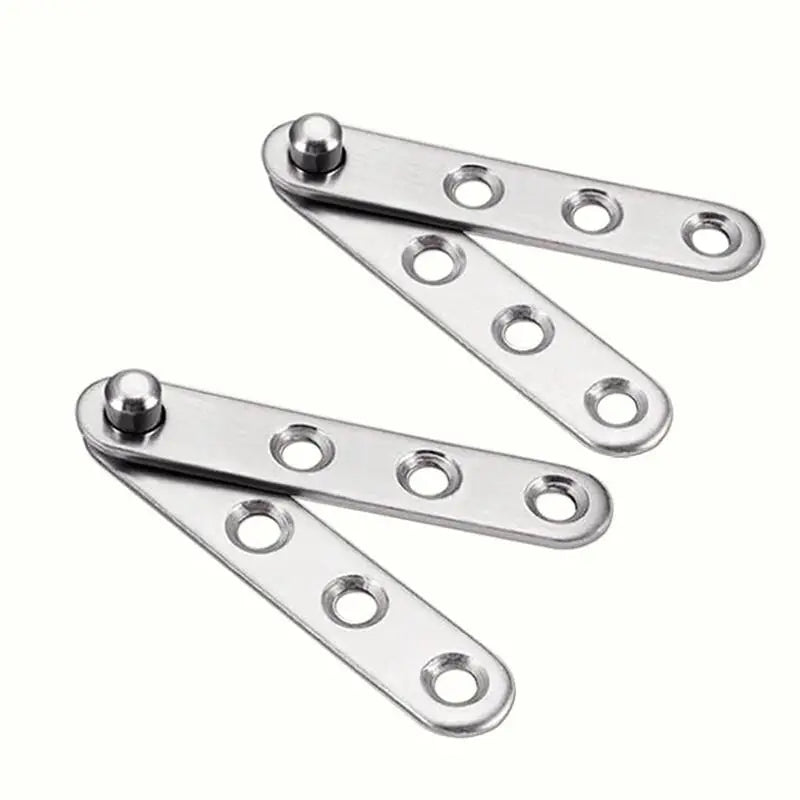 Pivot Hinge/Glass Hinge Rotating Invisible Cabinet Door Hinge Furniture Hardware Side Axis Flip Window Support Gemel Hardware Peaceful Pleasures Health and Wellness
