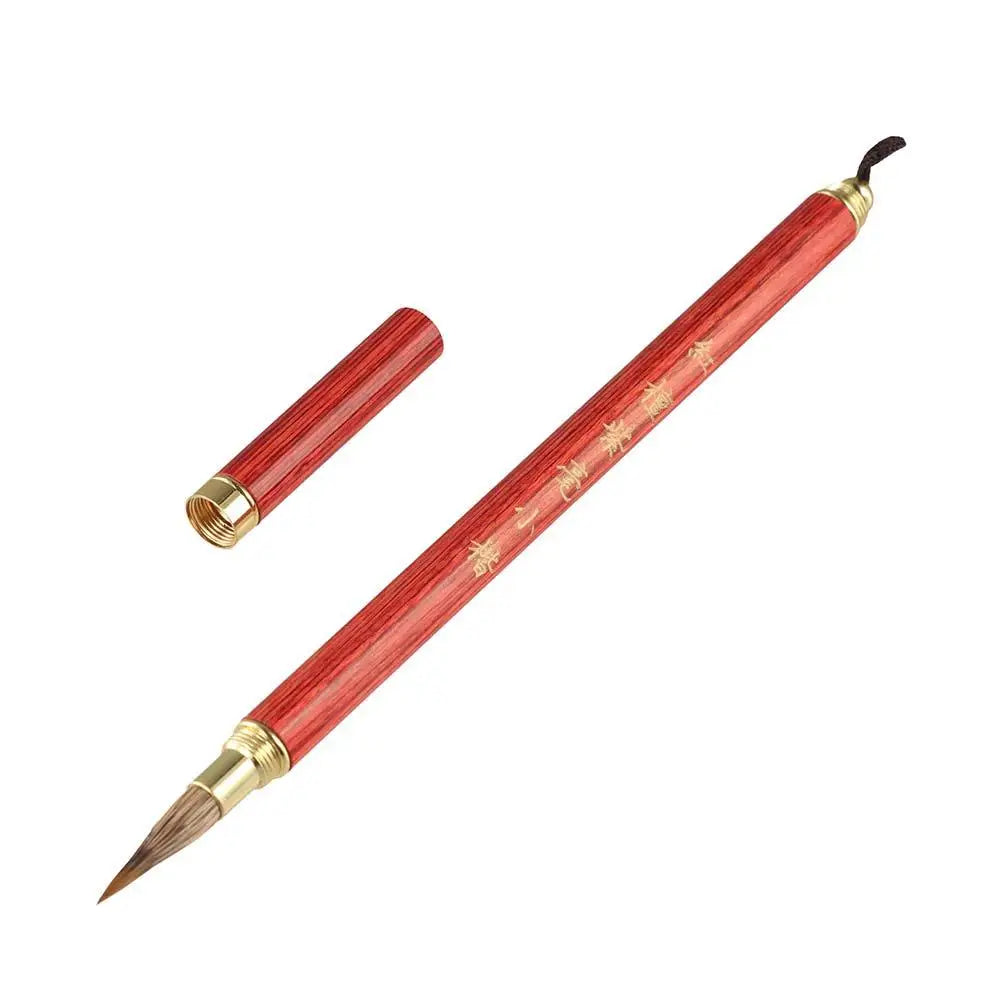 Calligraphy Brush Art Paint Brush Oil Painting Chinese Brushes Script Writing Brush Wolf Hair Crisperding Peaceful Pleasures Health and Wellness