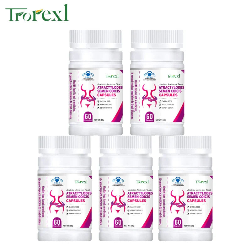 Cassia & Coix Seed Herbal Wellness Pills – 60 Vegan Capsules