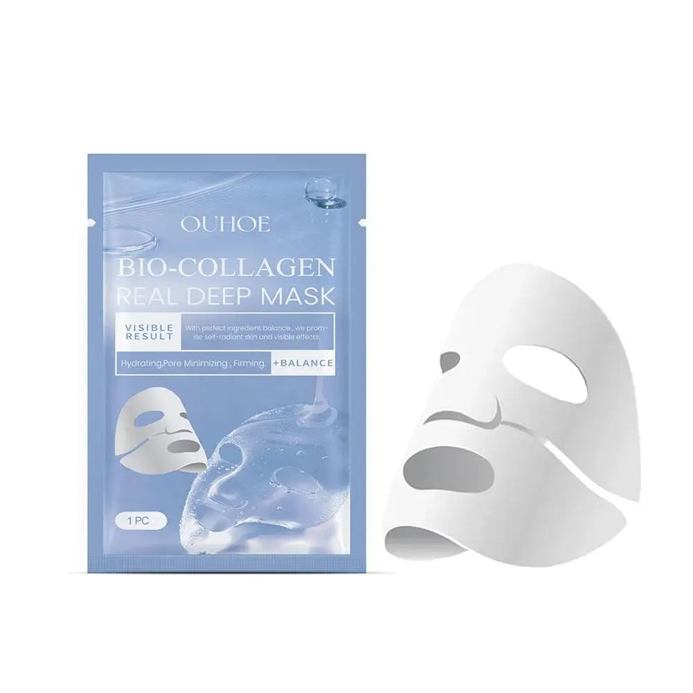 eelhoe Bio-Collagen Deep Rejuvenating Face Mask – Moisturizing Brightening Peel-Off Collagen Film Mask for Women Peaceful Pleasures Health and Wellness 1pc-A