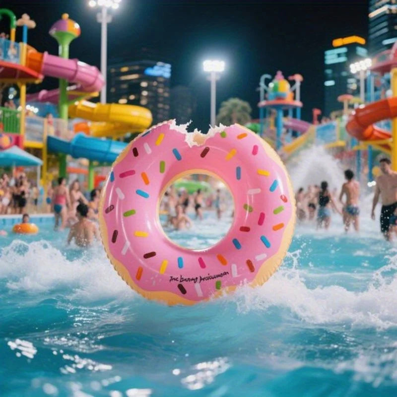 Donut Inflatable Pool Float – Party & Photo Prop