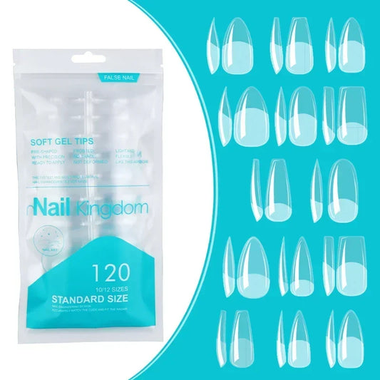 Oval Almond Sculpted Fake Nails, 120pcs bag, Matte Press On Nail Tips, Soft Full Cover False Nails Peaceful Pleasures Health and Wellness