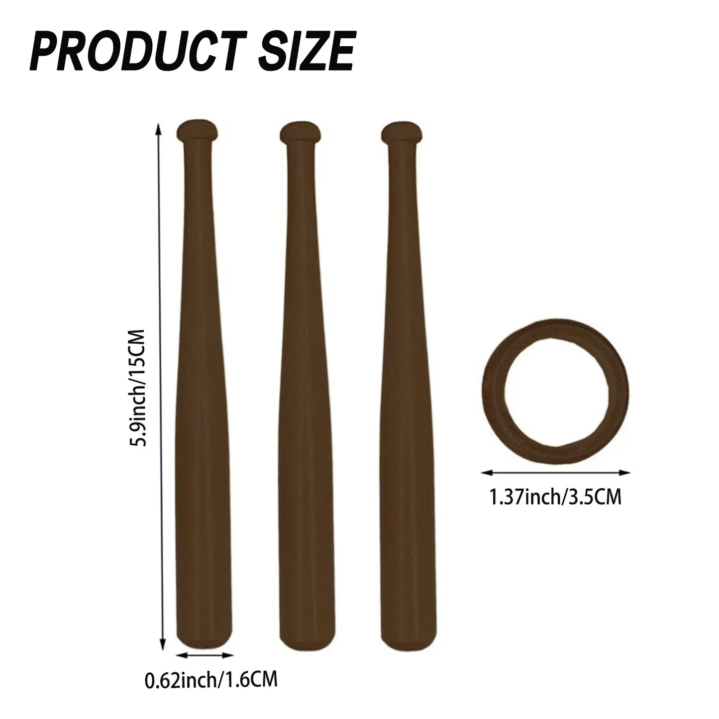 Wooden Softball Stand Display Sports Party Favors DIY Craft Creative Decoration Suitable for Spheres/ Golf/ Softball Peaceful Pleasures Health and Wellness